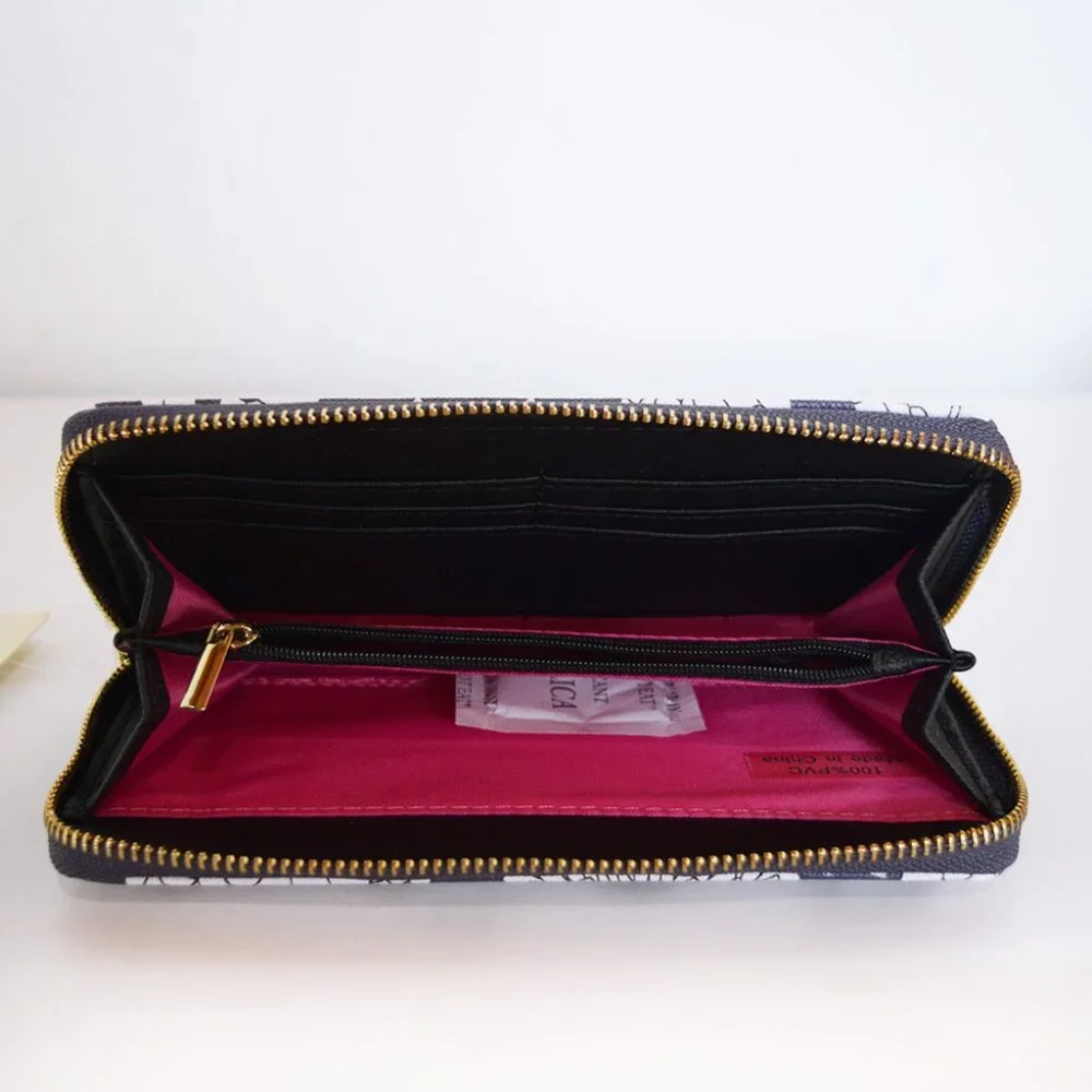 Trina Turk Floral Zip Around Long Wallet